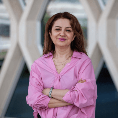 Portrait of Selmiye Alkan Gürsel, Professor at Sabancı University